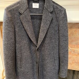 Billy Reid boiled wool car coat